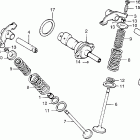 TL125S Распредвал и клапана