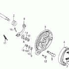 XL250 Задний тормоз