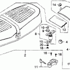CB360T Сидение