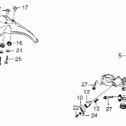 XL250 Steering stem @ front fender