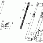 XL250 Передняя вилка