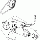 CB500T Стартер