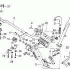 CB200T Change pedal @ main stand