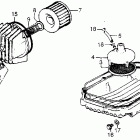 CB550F Oil filter @ oil pan