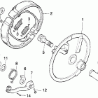 MT250 Передний тормоз