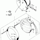 XL100 Headlight @ headlight case