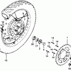 MR250 Заднее колесо