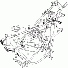 CB500T Frame @ wire harness