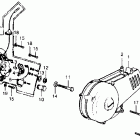 CR250M Генератор и крышка