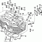 CB360T Головка цилиндра