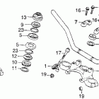 TL125S Handlebar @ steering stem