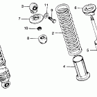 MR250 Задний амортизатор