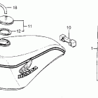 XL250 Топливный бак