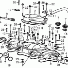 CB550F Крышка головки цилиндров