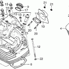 TL125S Цилиндр и головка цилиндра