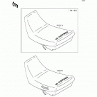 Bayou 400 4X4 (KLF400-B4) Сидение