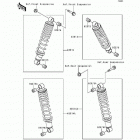 Bayou 400 4X4 (KLF400-B4) Амортизатор
