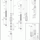 FXST 1BVJ SOFTAIL STANDARD (2022) FORK, FRONT - FXBBS, FXST
