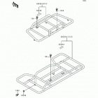 Bayou 400 4X4 (KLF400-B4) Багажник-кузов