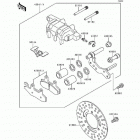 Bayou 400 4X4 (KLF400-B4) Передний тормоз
