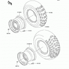 Bayou 300 (KLF300-B14) Колеса,покрышки