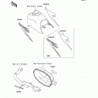 Prairie 300 (KVF300-B1) Decals(red)(b1)