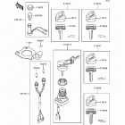 Bayou 400 4X4 (KLF400-B4) Замок зажигания