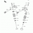 Bayou 400 4X4 (KLF400-B4) Клапана