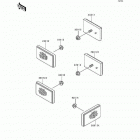Bayou 400 4X4 (KLF400-B4) Катафоты