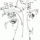 TL125 Handlebar @ handle lever  @ cable