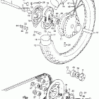 CL360 Заднее колесо