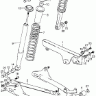 ST90K2 Swingarm @ rear shock absorber
