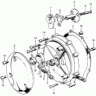 CB750K5 Кожух сцепления