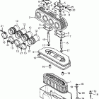 CB750K5 Воздушный фильтр