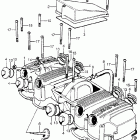 CB750K5 Крышка головки цилиндров