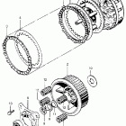CB750K5 Сцепление