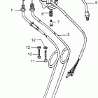 CB750K5 Right handle switch @ cable i