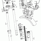 ST90K2 Steering stem @ front fender @ front fork