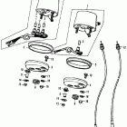 XL125 Speedometer @ tachometer k-k1