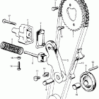 CB750K5 Цепь ГРМ и натяжитель