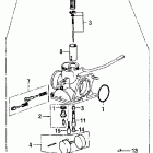 XR75K1 Carburetor k1-k2