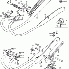 CB750K5 Глушитель