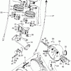 XL175 Headlight @ speedometer  @ tachometer