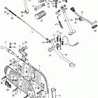 ST90K2 Muffler @ brake @ gearshift