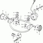 XL250 Headlight stay @ horn