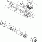 CL360 Oil pump @ oil filter