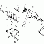 CB750K5 Gearshift @ drum stopper