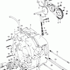 ST90K2 Crankcase @ cam chain tensioner