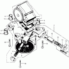 CB750K5 Масляный насос