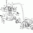 CL360 Cylinder head cover  @ points @ advancer